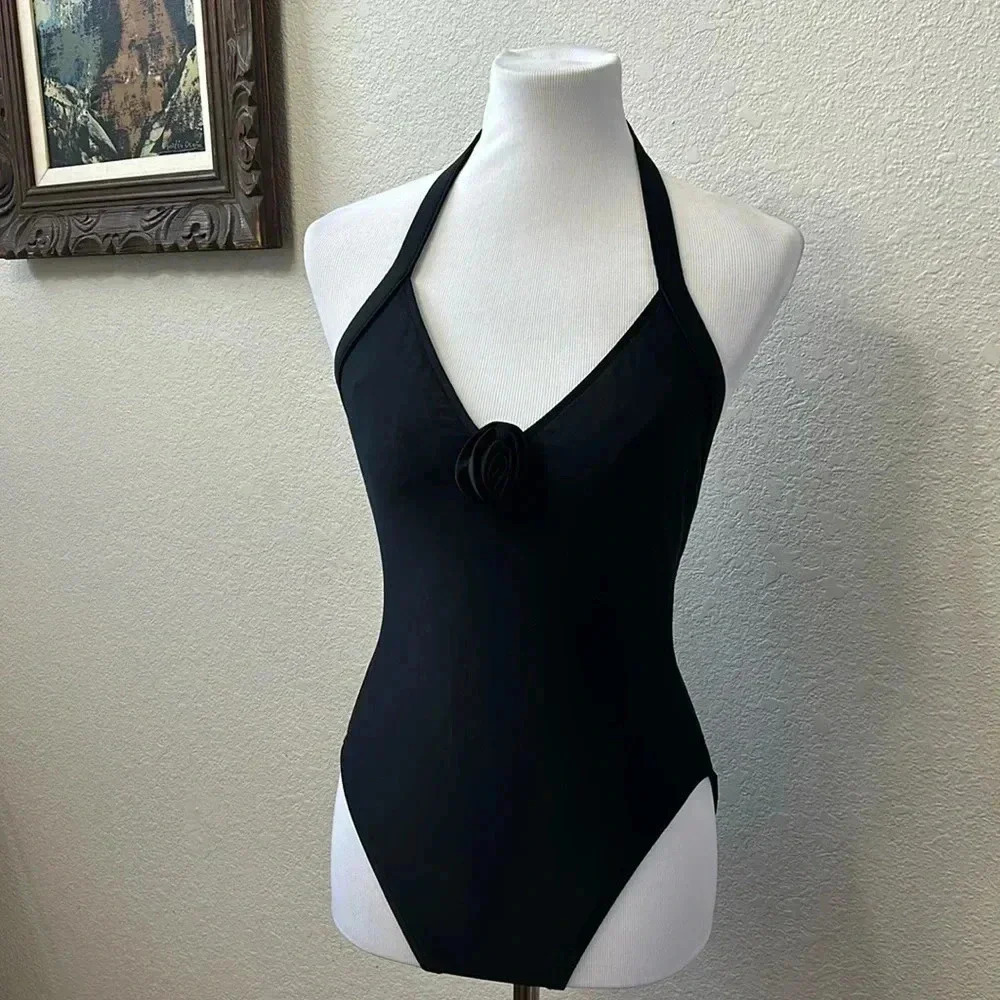 Óscar De La Renta Rose Knot Swimsuit